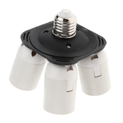 4-in-1 E27 Photo Video Light Bulb Converter Socket Lamp Hold
