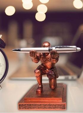 Organizer Cool Adult Pencil Stand Executive Knight Craft