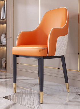 Nordic Dining Chairs Modern Minimalist Home Backrest Luxury