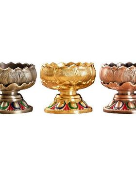 Lotus Shape Tealight Candle Holder Candle Cup Table