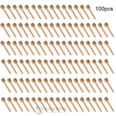 High Quality Honey Stir Bar Mixing Handle Jar Spoon Practica