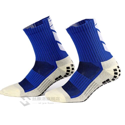 Wo Sports Sock Football  Basketball Sports Anti Slip  6 Colo