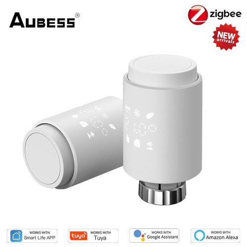 Aubess ZigBee 3.0 Thermostat Tuya Radiator Actuator Valve