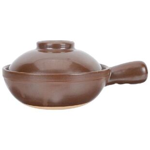 Pot Soup Casserole Ceramic Cooking Lid Stew Clay Pan