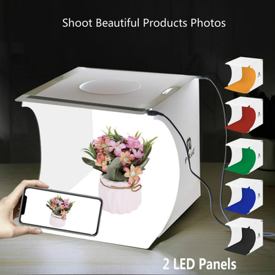 20cm 2 Led Mini Lightbox Product Shoot Light Box Easy sed Ph