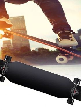 Long Skateboard High Friction Smooth Ride Non-slip Deck