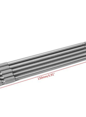 5pcs Torx Screwdriver Bit 150mm Long Screwdriver Bits T10-T3