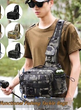 Fishing Lure Bag Multifunctional Waist Pack Waterproof