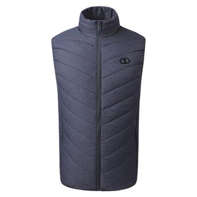 2020 Men Outdoor USB Infrared Heating Vest Jacket Men