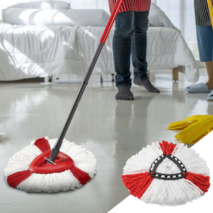 3pcs Replacement Microfibre Spin Mop Clean Refill Head for