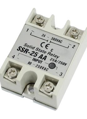 SSR-25AA 80-250V 25A Machinery Control AC Solid Module State