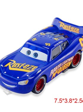Pixar Cars 3 2 Lightning McQueen Jackson Storm Cruz Model Ca