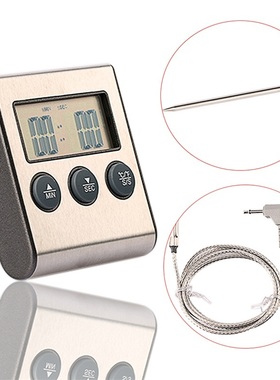 LCD Display Cooking Food Meat For Smoker Oven Thermometer BB
