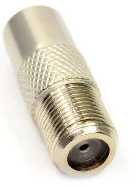 F type screw connector Female to RF coax antenna male adapte