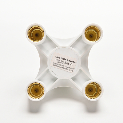 White Edison Screw E27 Light Bulb Light Socket Base Holder L