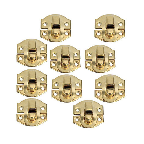 Yellow Mini tension lock Buckle Snap Closure for Drawer