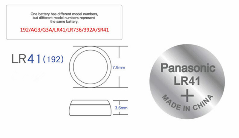 10pcsLR41ButtonCe