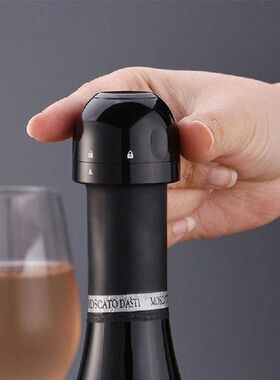 Silicone Sealed Champagne Stopper Red Wine Bottle Sealer