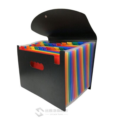 12/24 Pocket Classified File Folder A4 Organizer Portable Bu