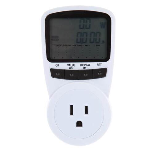 US Power Meter Energy Meter Volt Voltage Wattmeter Power Ana