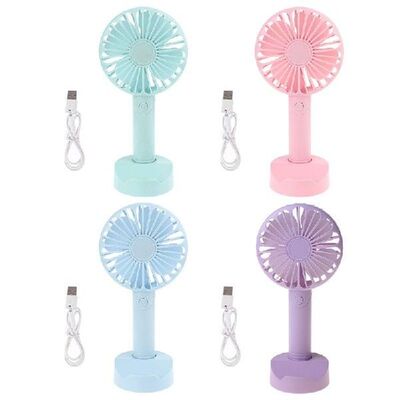 USB or 3x AAA Battery Powered Handheld Desktop Cooling Fan