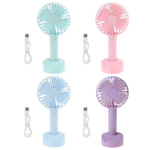 USB or 3x AAA Battery Powered Handheld Desktop Cooling Fan