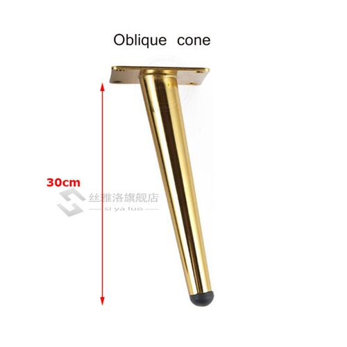 4Pcs/Set  Legs Metal Tapered Sofa board Cabinet  Table Leg S