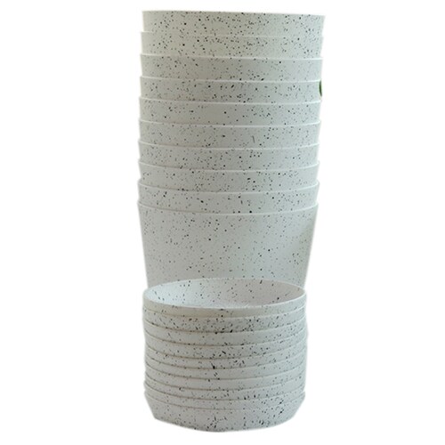 Hot Pots for Plants, 10Pcs 5.5 Inch Plastic Planters with