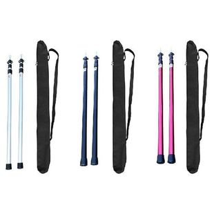 Portable 2PCS Poles Telescoping Lightweight Tarp