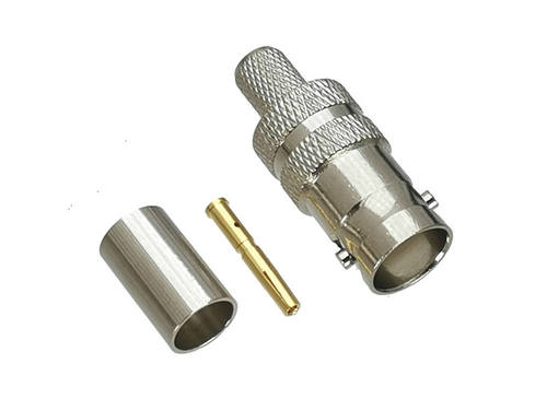 10Pcs Connector BNC Female jack Crimp For RG8X RG-8X LMR240
