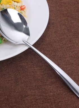 Hot Large Serving Spoon Set of 8 Stainless Steel Large