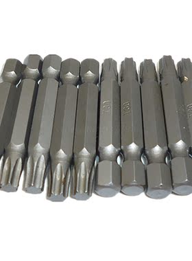 10pc T30 Torx Bits 50mm T30 Head Bit Hex 1/4