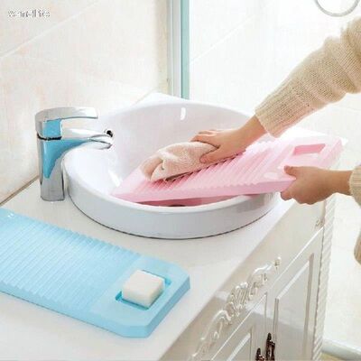 Vanzlife plastic non-slip washboard large laundry plate