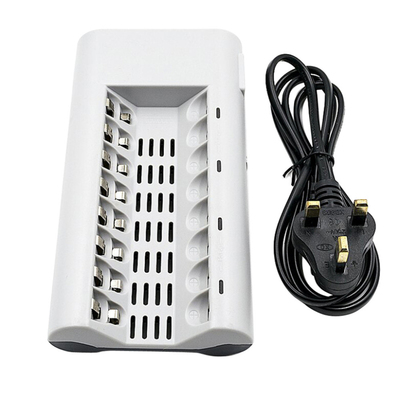 8 Slots Charger AA / AAA Ni-MH / Ni-Cd Batteries Rechargeabl
