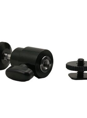 Metal ball head with foot (Mutter 1/4 inches)