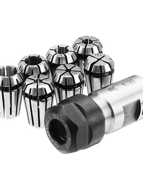 7pcs ER11 1-7mm Spring Collets With ER11A 5mm Motor Shaft Ho