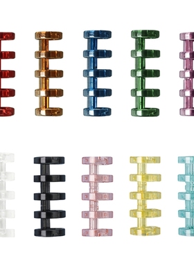 10set 5-Ring Binding Clip 0.51