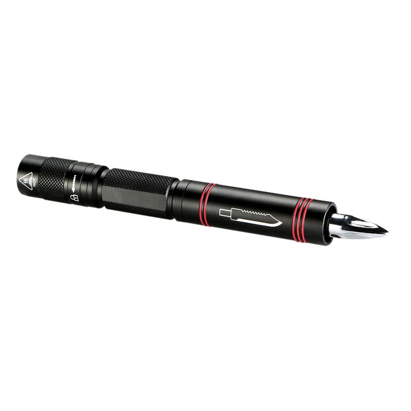 LED Mini Security protection Tactical Pen Self Defense LED F - 实物图