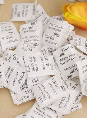 3*4cm 50 Packs 400ml Moisture Capacity Non-Toxic Silica Gel