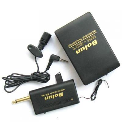 Mini Microphone FM Transmit Receiver---Black