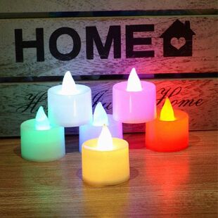 1PC Flameless LED Tea Lights Candles Battery Powered
