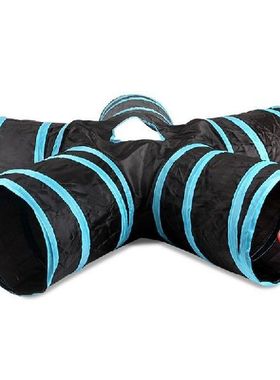 Foldable Pet Cat Tunnel Playground Toys 15 Colors Funny