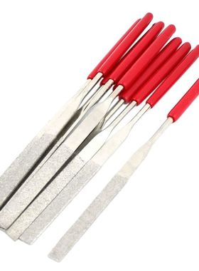 coating 3 x 140 mm Handle on both sides of set of flat files