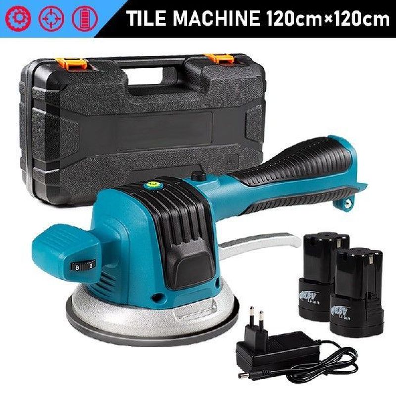 Cordless Tile Tiling Machine Adjustable Vibration Frequency