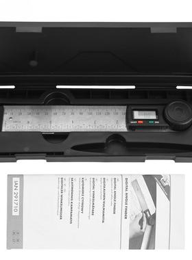 200mm Electronic Protractor Goniometer Angle Finder Gauge Ru
