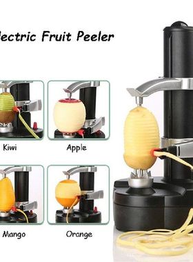 Electric Spiral Apple Peeler Potato Zester for Fruit and