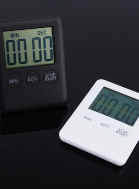LCD Timer Loud Alarm Cooking Timer Alarm with Magnet Square