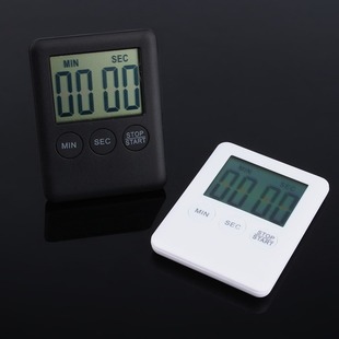LCD Timer Loud Alarm Cooking Timer Alarm with Magnet Square