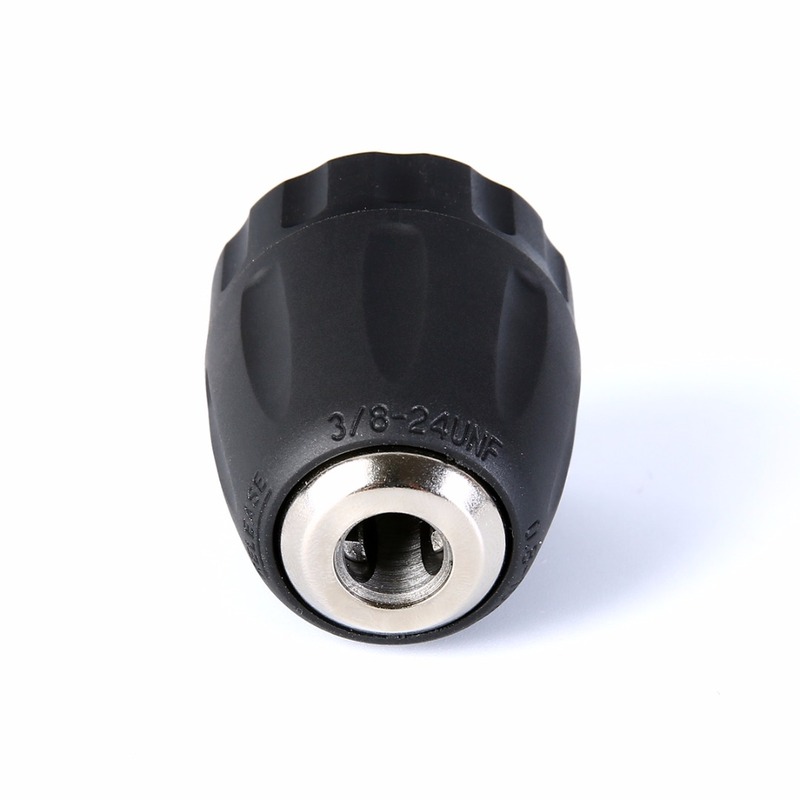 3/8-in - 24UNF Keyless Drill Chuck Woodworking Drilling Adap
