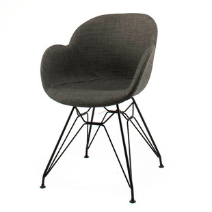 Nordic Dining Chairs Designer Plastic Back Chair Home